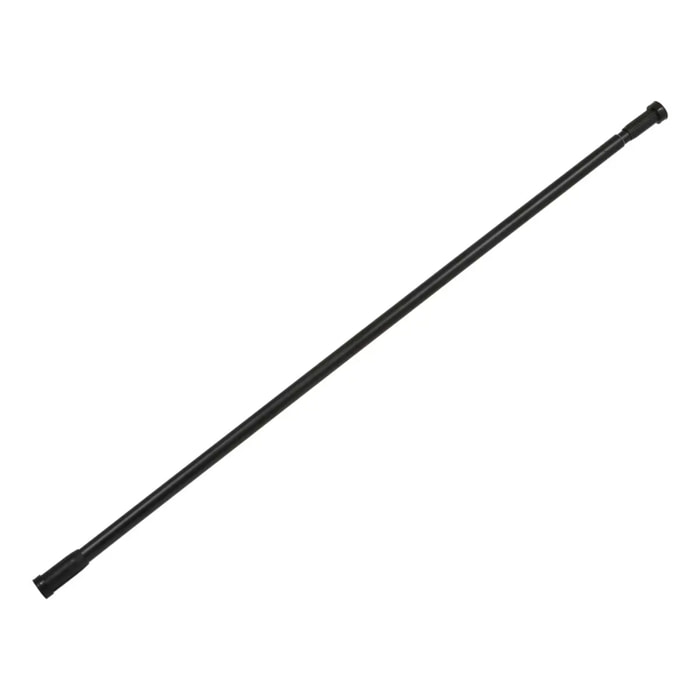 Tringle de douche extensible noir 250cm