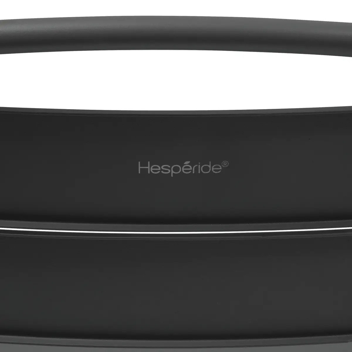 Chaise haute de jardin Alegoria empilable gris graphite