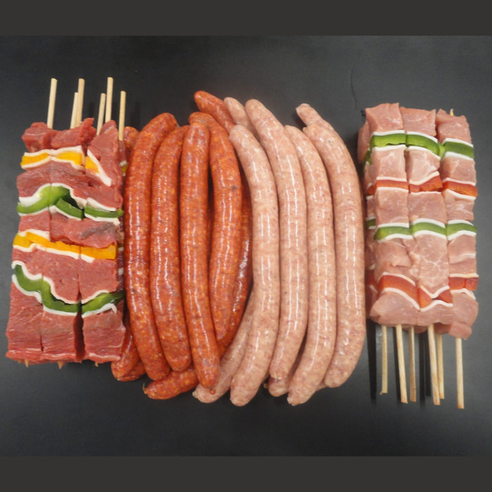 Colis Barbecue - 2kg - France - Les Eleveurs de la Charentonne