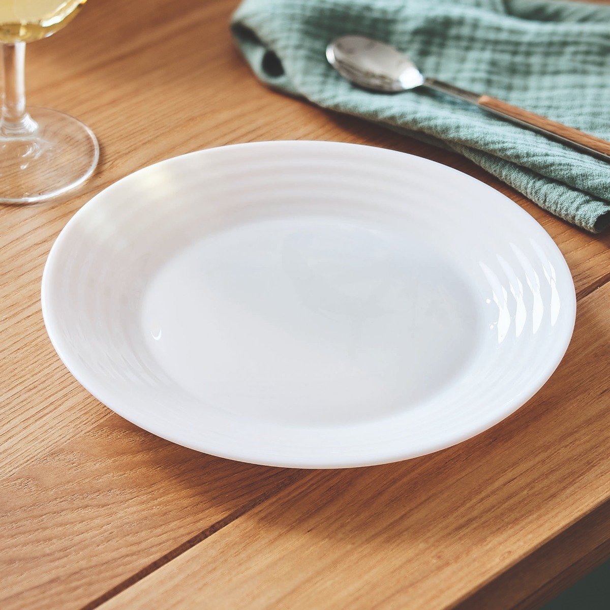 Set de platos 19 piezas Harena blanco - Luminarc
