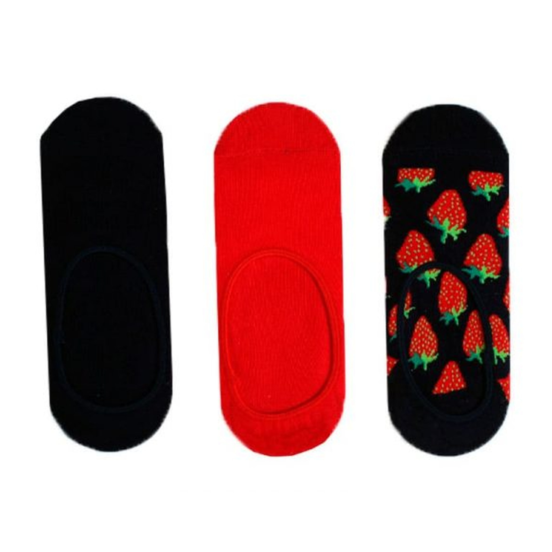 Calcetines 3 - pack palm strawberry liners