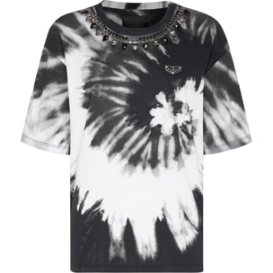 PHILIPP PLEIN T-Shirt Round Neck TIE DYE