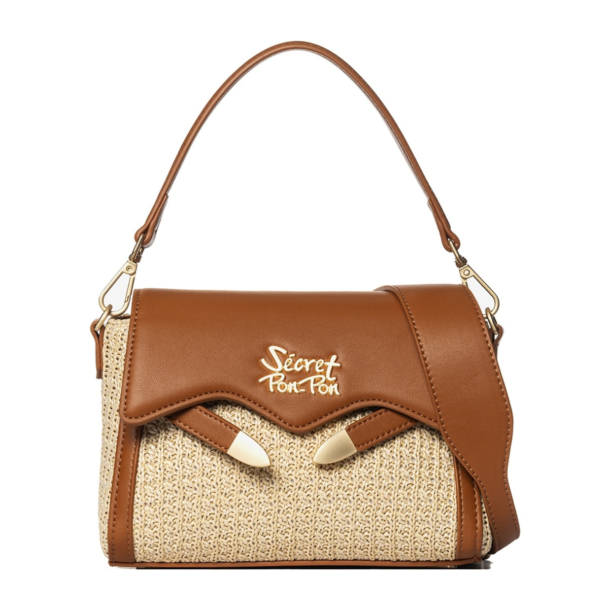 Borsa a tracolla da donna - Modello Eridana Nova - 100% poliuretano - 20.5 x 18.0 x 7.0 cm