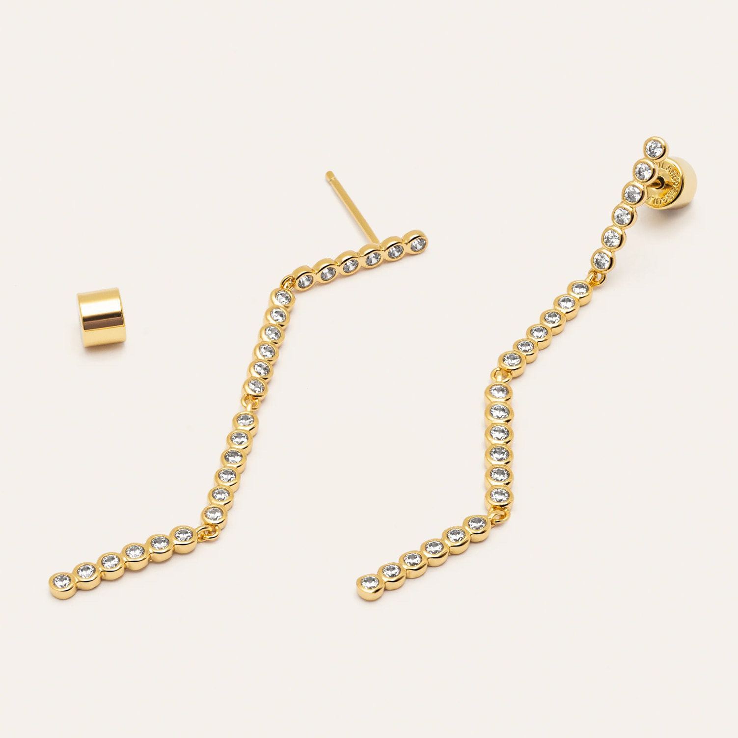 Pendientes Aurora Baño Oro