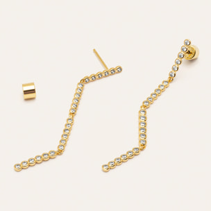 Pendientes Aurora Baño Oro
