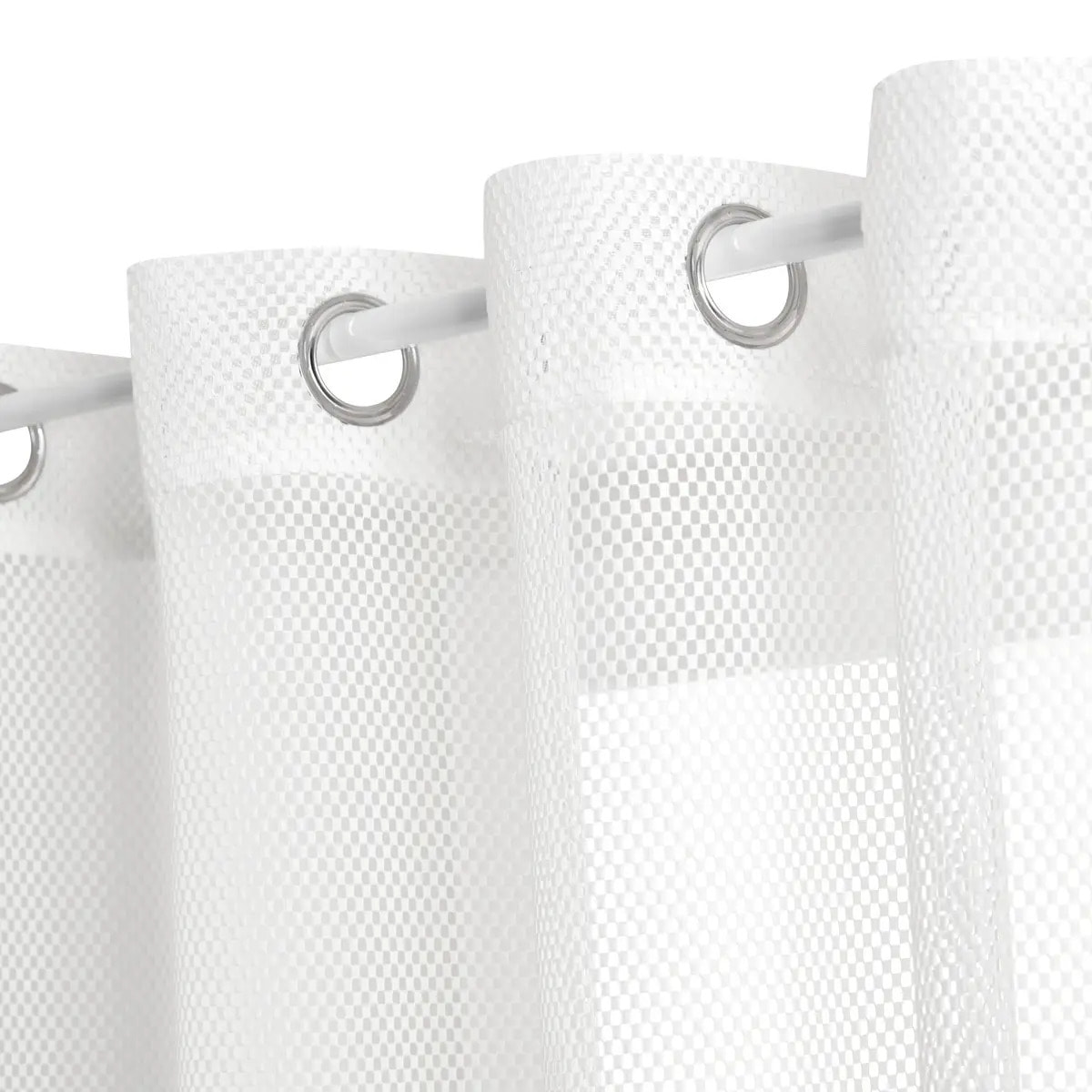 Voilage Zina 140x240cm blanc