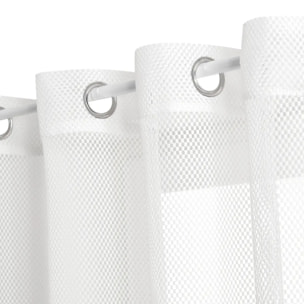 Voilage Zina 140x240cm blanc