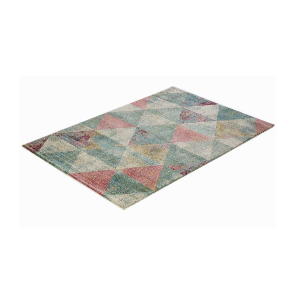 Tapis salon et chambre tissé motif scandinave LIJI