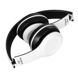 Cascos auriculares P47 Bluetooth 5.0 +EDR con radio FM incorporada y lector de Micro SD.