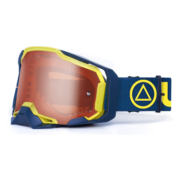 Gafas de Motocross y MTB Enduro Stone Amarillo y Azul para hombre y mujer