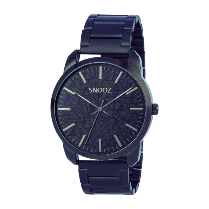 Reloj Snooz SAA1043-64 Unisex Analogico Cuarzo con Correa de Acero