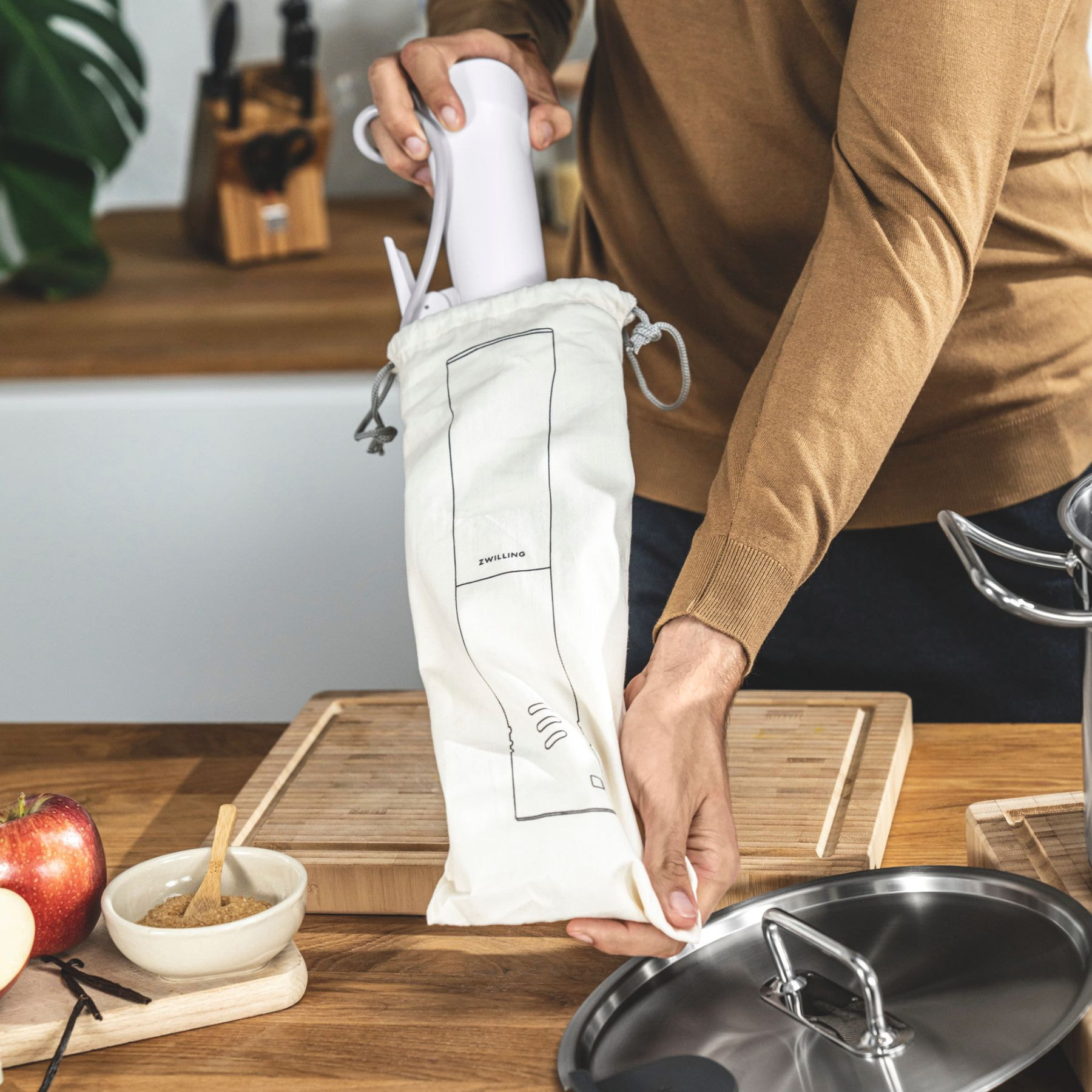 Couvercle sous vide 24 cm, Inox 18/10