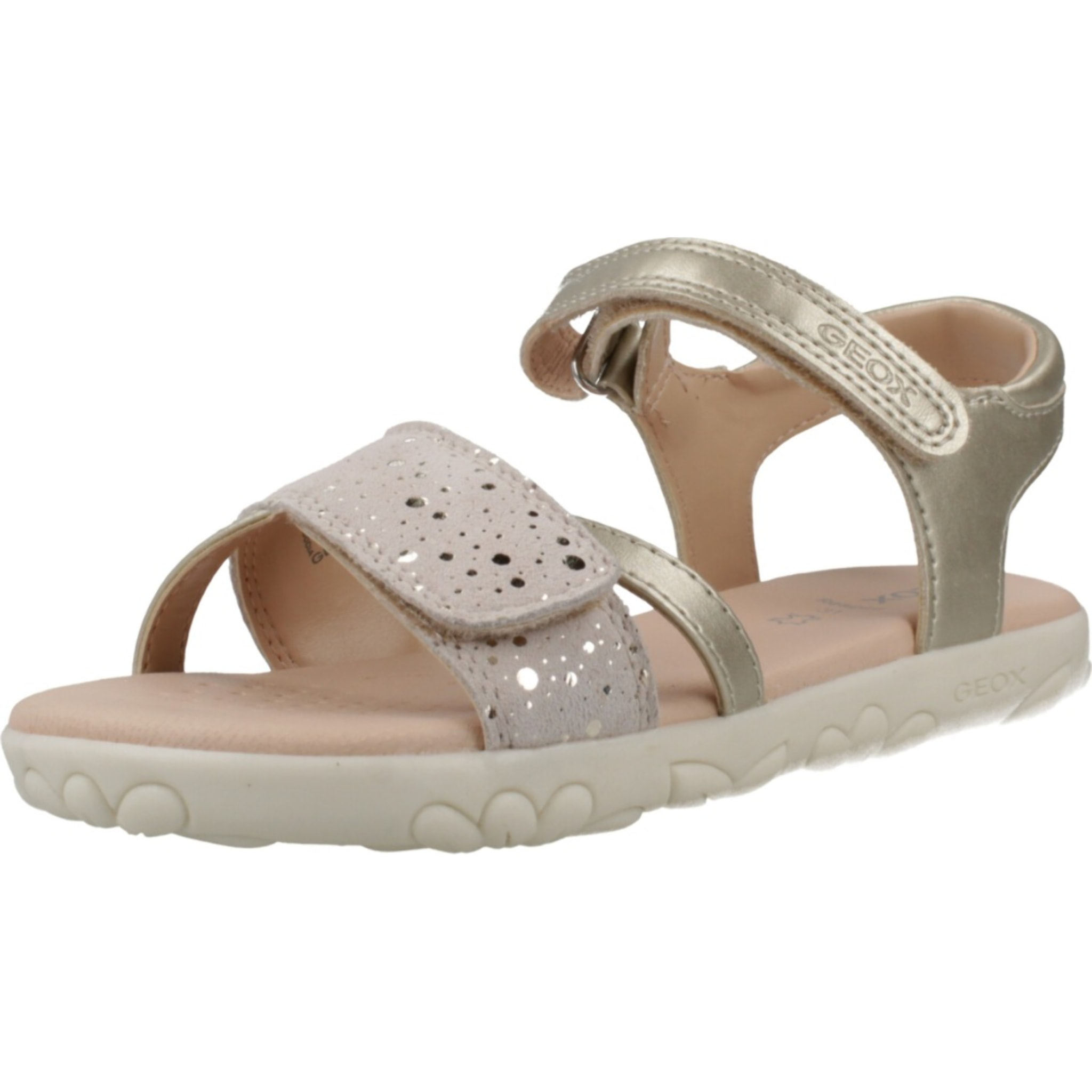 Sandalias Niña de la marca GEOX  modelo J SANDAL HAITI ORO