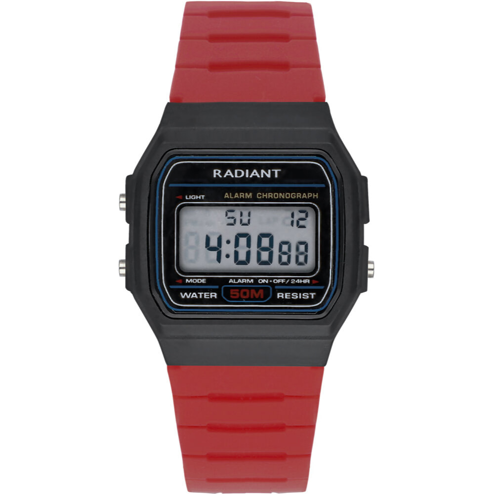 Reloj Radiant RA561602 Mujer Digital Cuarzo con Correa de Silicona