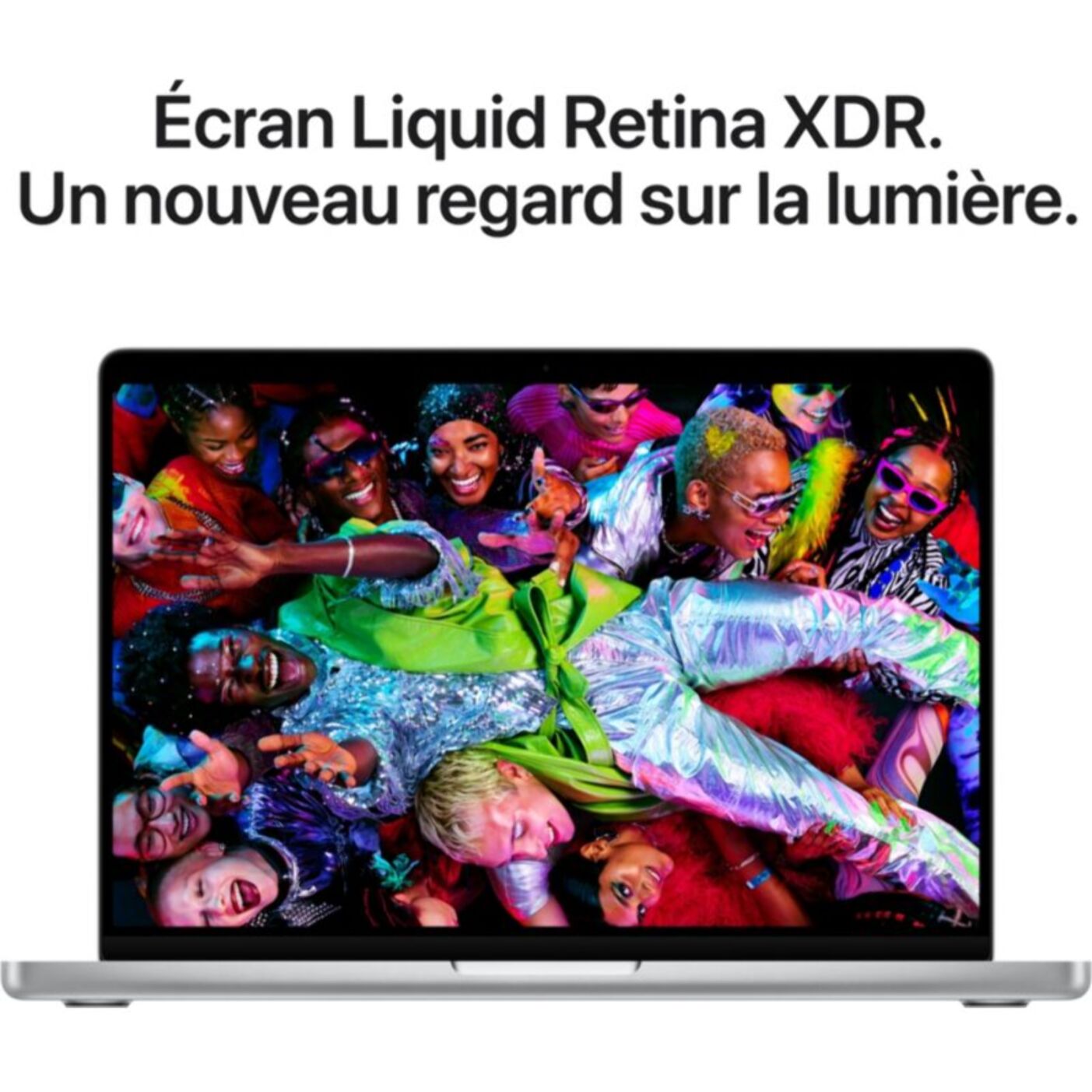 Ordinateur Apple MACBOOK Pro 14" Puce M5 CPU 10 / GPU 10 coeurs Mémoire RAM 16Go Stockage 1To SSD XDR Argent