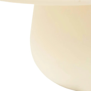 Table basse Dumka 110x65x40cm ivoire