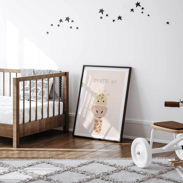 Affiche enfant girafe Affiche seule