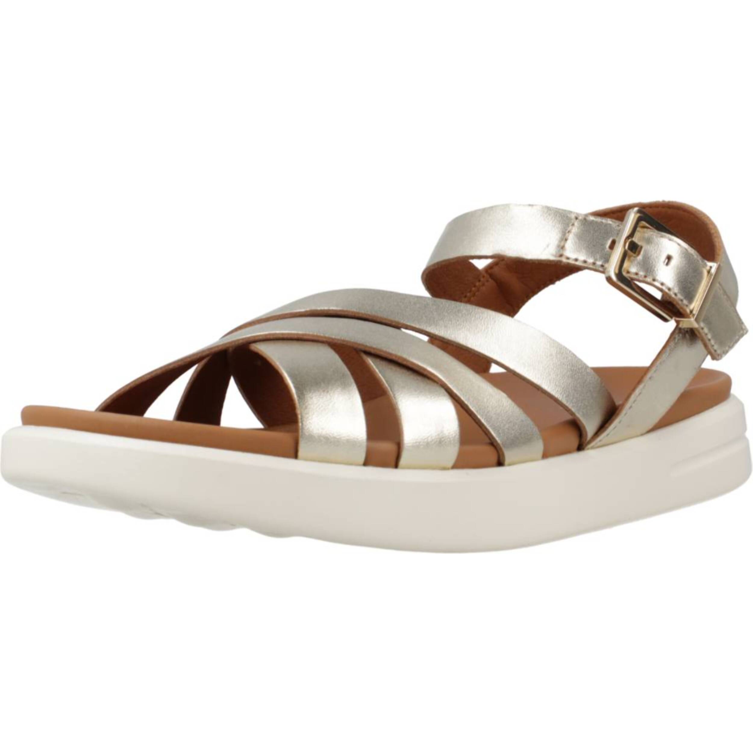 SANDALIAS GEOX D XAND 2S B - METAL.LEA