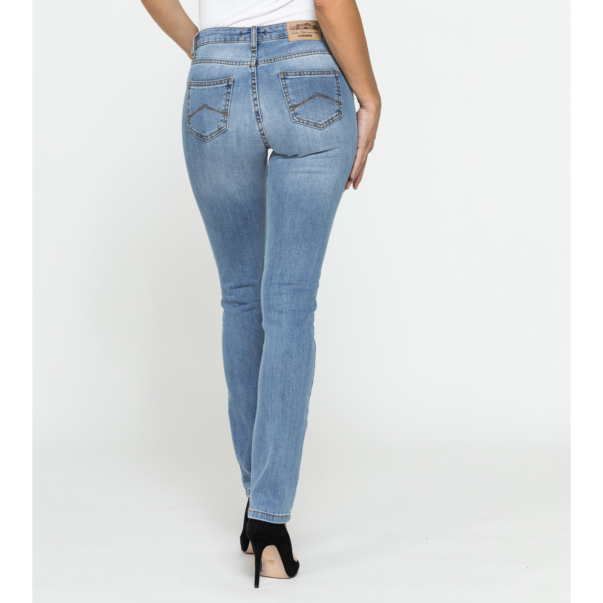 JEANS DONNA CINQUE TASCHE REGULAR FIT IN DENIM STRETCH 12,2oz