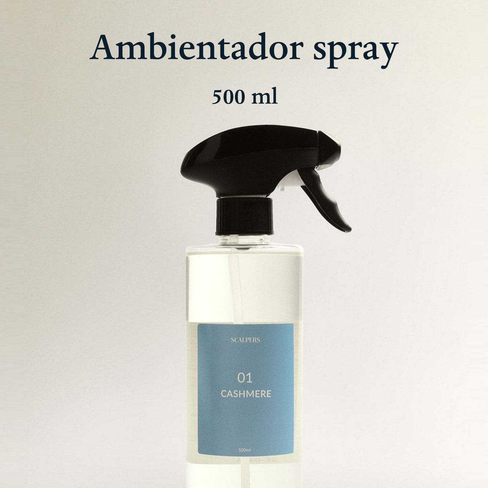 Difusor spray de 500ml aroma cashmere scalpers