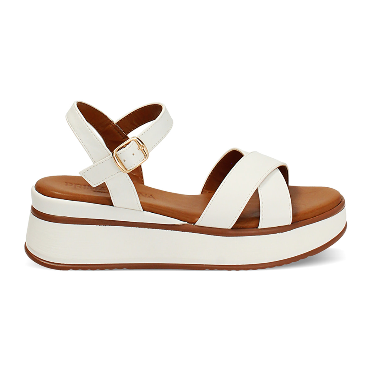 Zeppe donna bianche basic