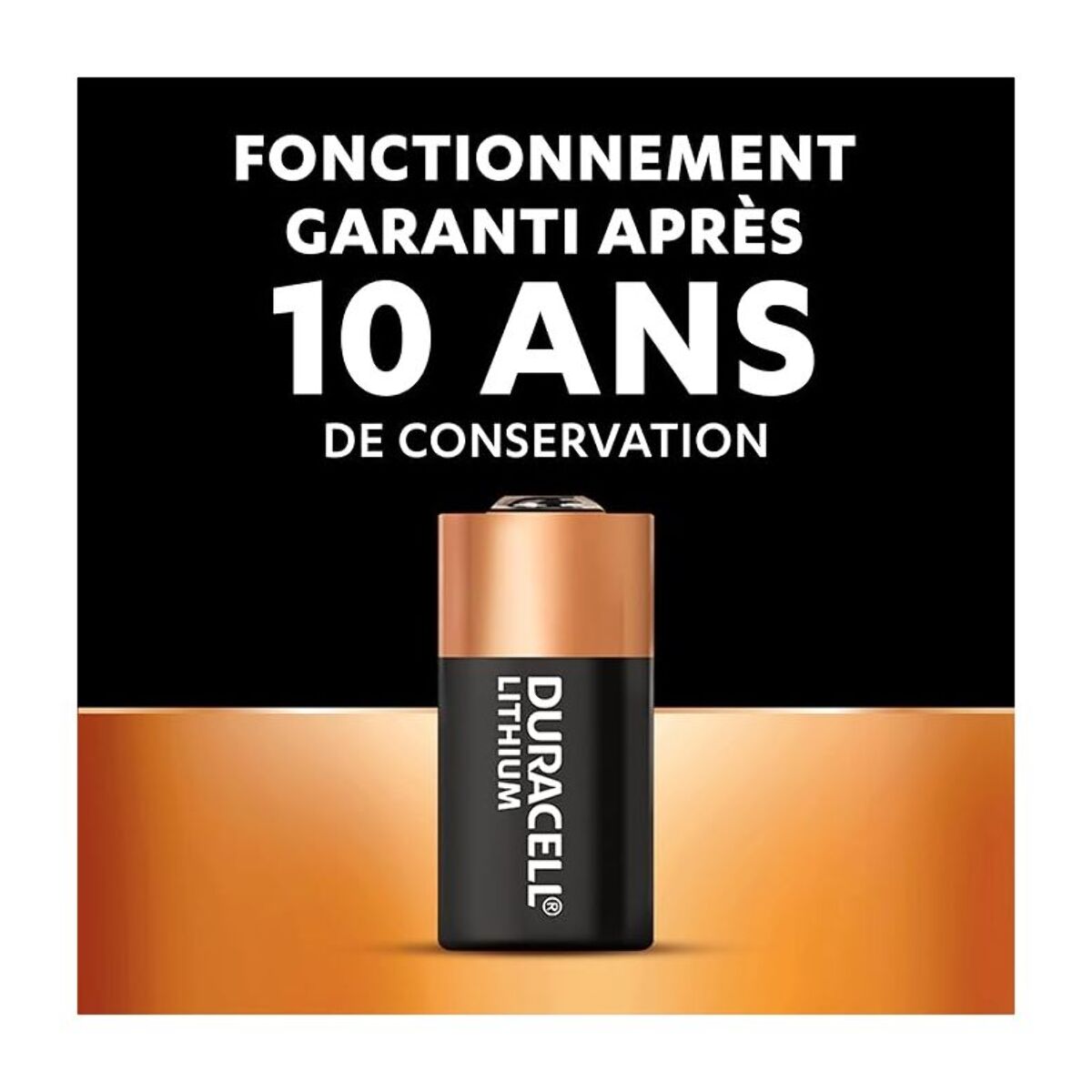 Pile DURACELL CR 123 x1 Lithium