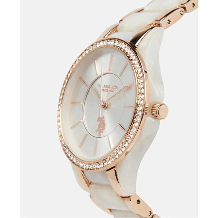 Orologio U.S. Polo Assn. In maglia milanese