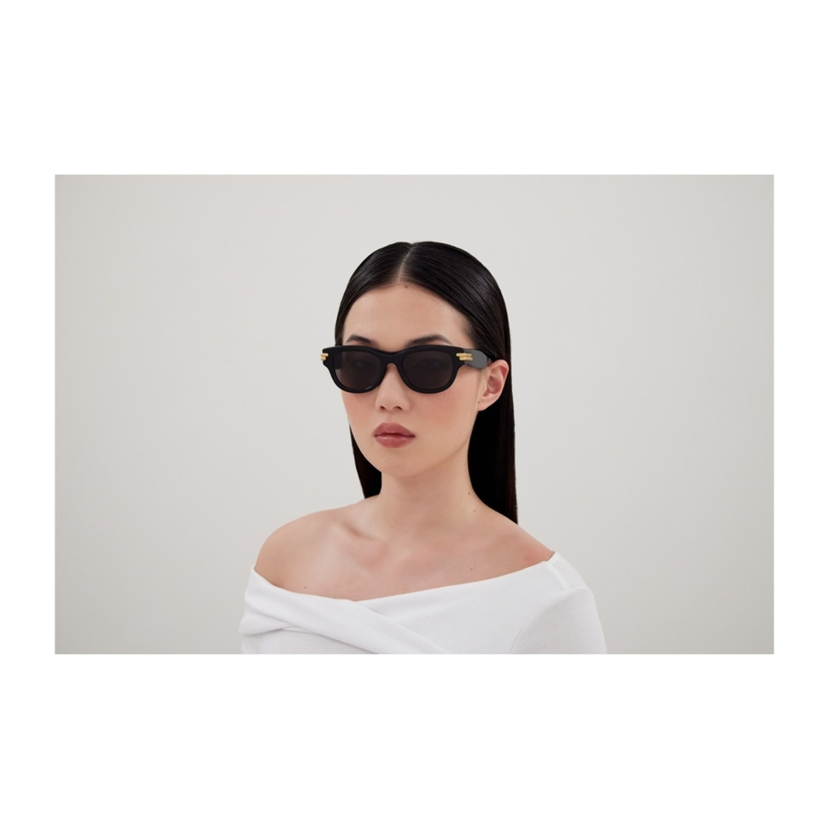 Gafas de Sol Bottega Veneta BV1323SK-001 de Acetato Unisex 52 mm