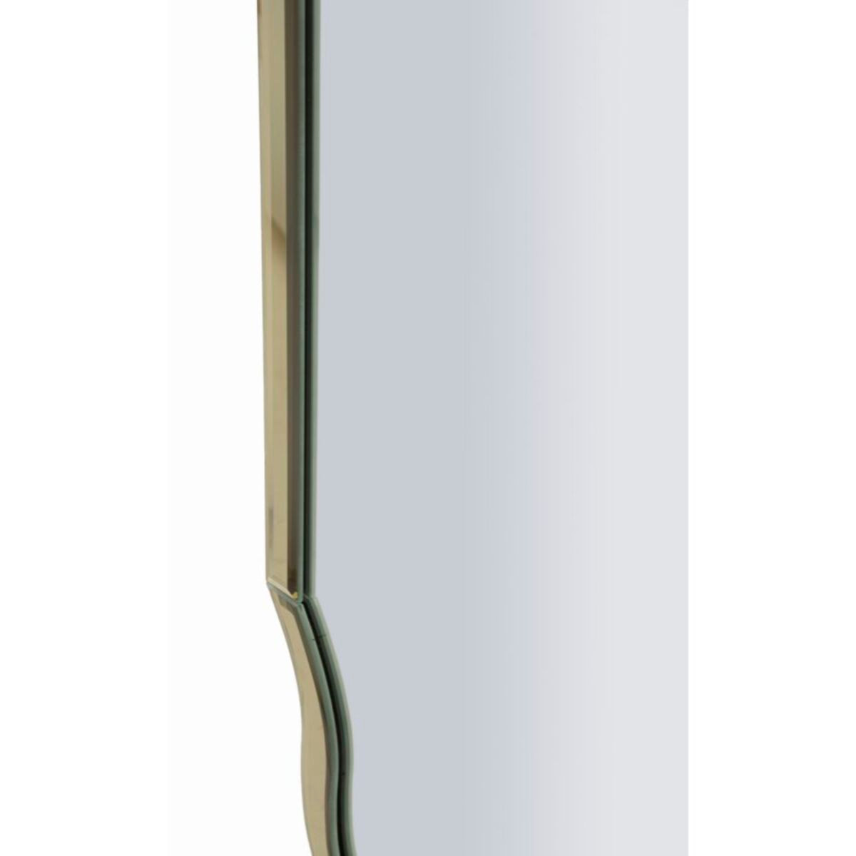 SPECCHIO DA MURO ISTANBUL ORO CM 60X2X150 (MISURA SPECCHIO CM 54X143,5)