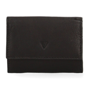 Portafoglio donna - Modello False - Ecopelle e poliestere - 10.0 x 7.5 x 2.0 cm
