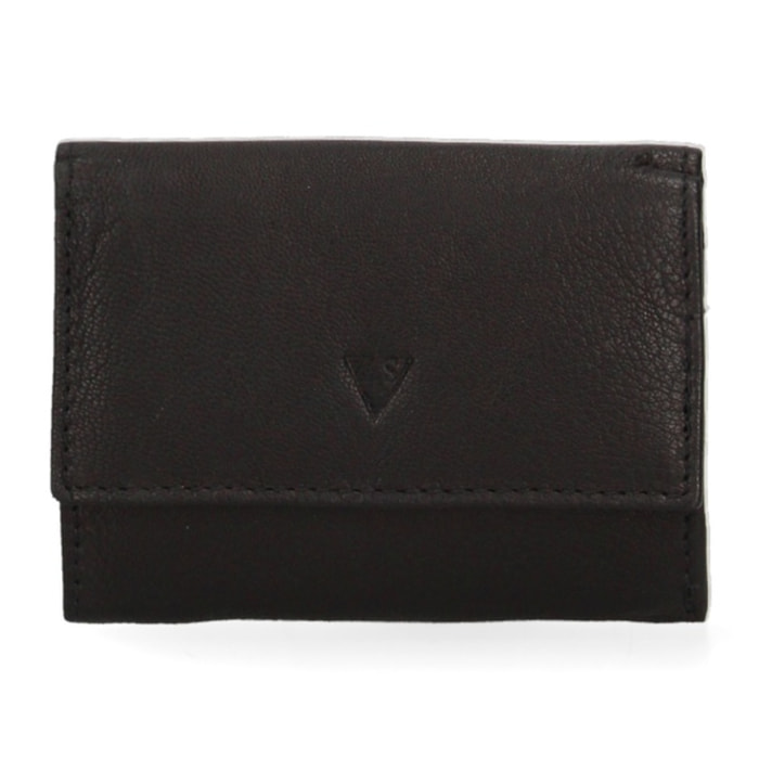 Portafoglio donna - Modello False - Ecopelle e poliestere - 10.0 x 7.5 x 2.0 cm