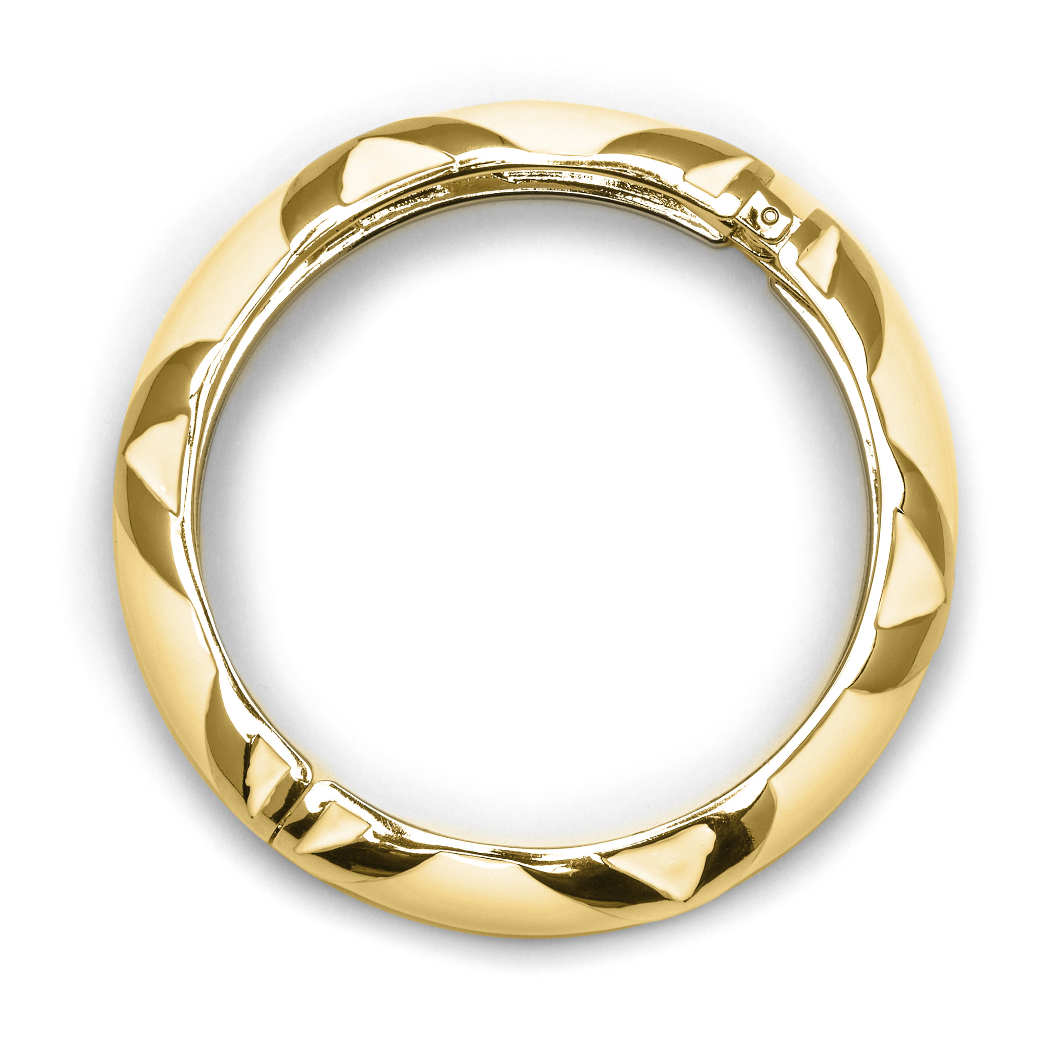 Pulsera acabada en oro amarillo de 18k