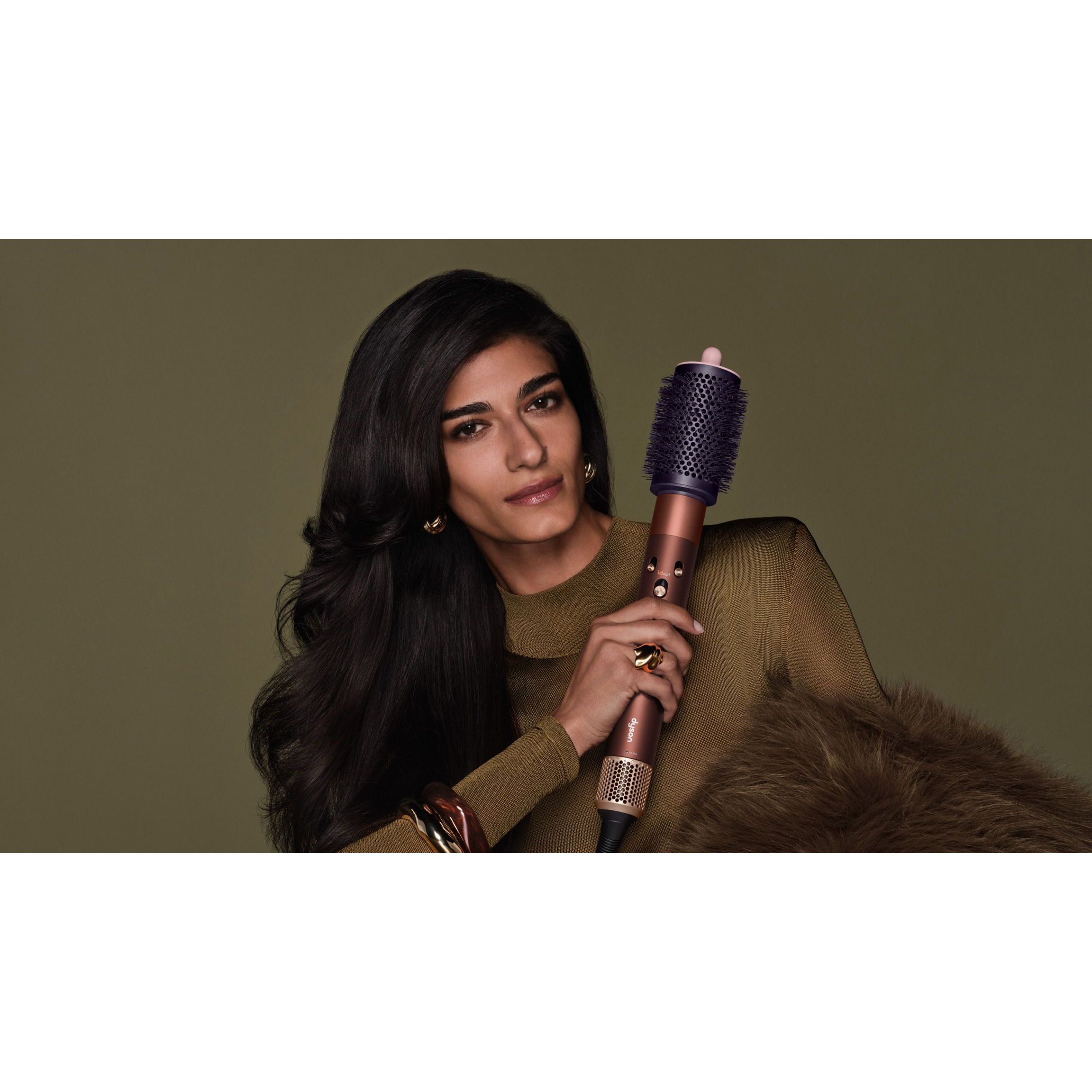 Multi-styler Dyson Airwrap i.d.™ - cheveux bouclés à frisés (Prune/Cuivré)