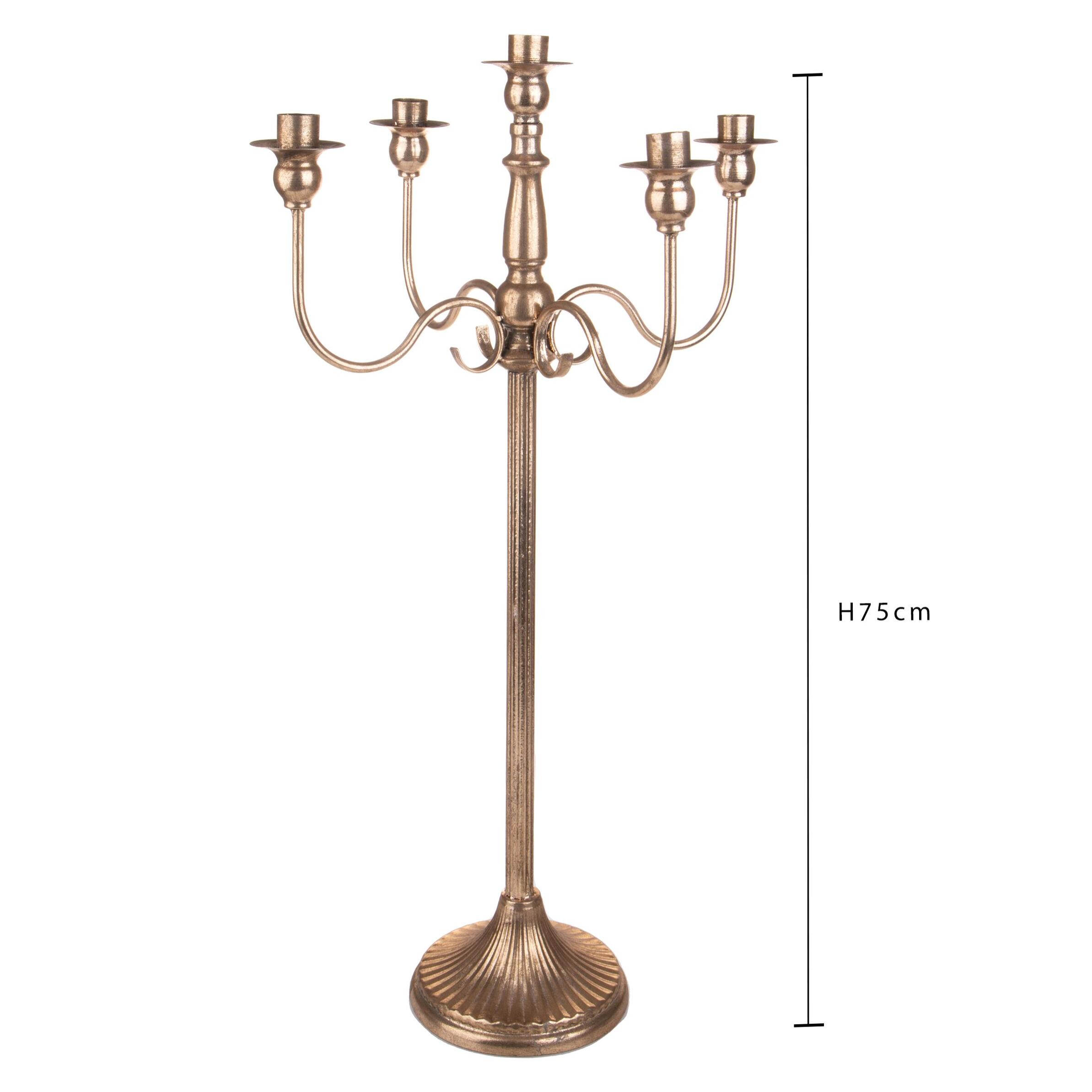 Candeliere - Pezzi 1 - 39xH75x29cm - Bianchi Dino SpA