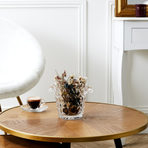 Bougie Parfumee Seau Cisele H17.5cm