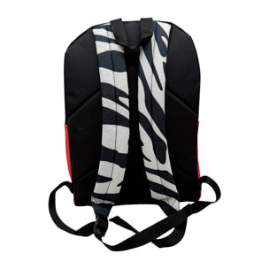 Zaino Primario Fuggler. Compartimento per laptop. Interno completamente foderato. Schienale e spallacci regolabili e imbottiti. Con accessori bottoni.