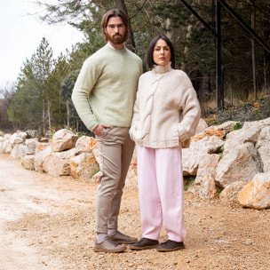 Zapatos N5910 SOFT NAPPA BURDEOS/ ORIGEN color Burdeos