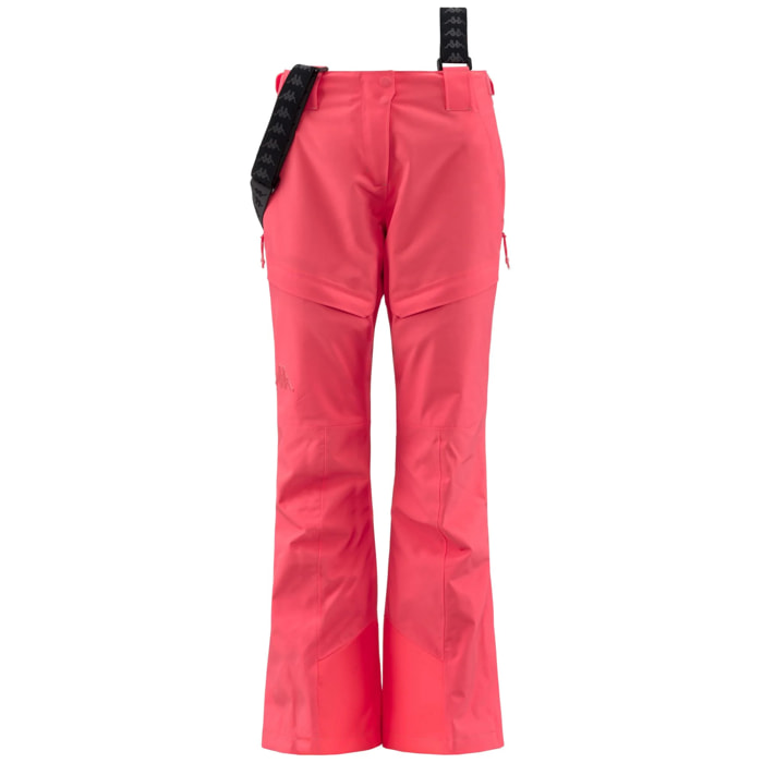 Kappa - Pantalones Mujer Naranja - 6Cento 665C
