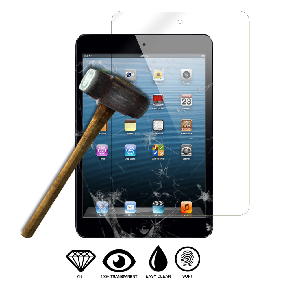 DAM PROTEZIONE IN VETRO TEMPERATO IPAD MINI 1319 Cm. Colore trasparente