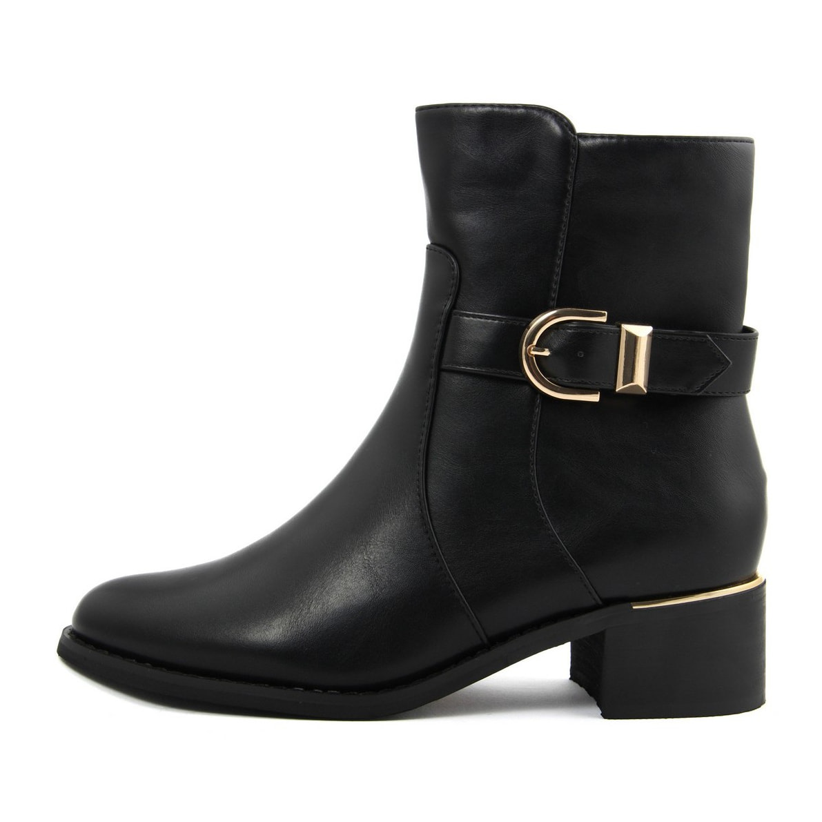 Stivaletto Donna colore Nero-Altezza tacco:4,5cm