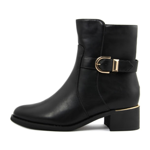 Stivaletto Donna colore Nero-Altezza tacco:4,5cm