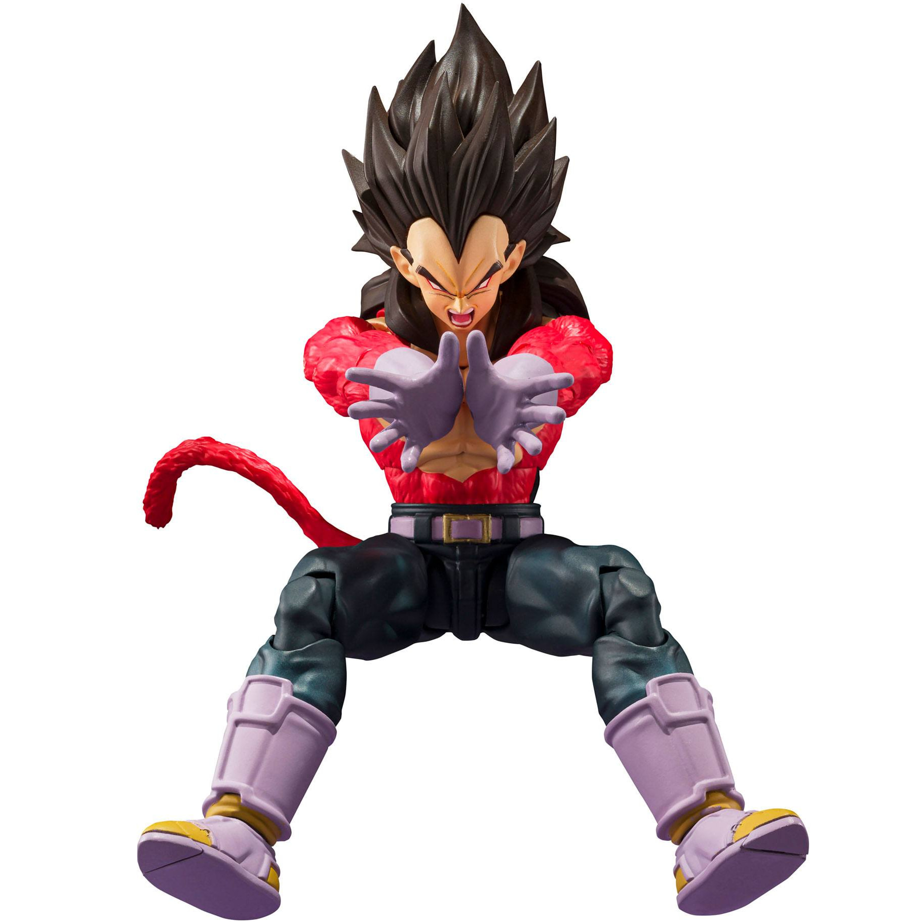 Dragon Ball Gt S.h. Figuarts Action Figura Super Saiyan 4 Vegeta 13 Cm Bandai Tamashii Nations