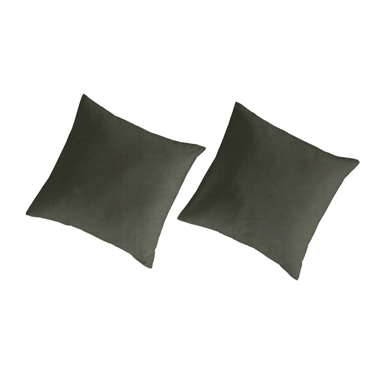 2 Fundas de almohada lino/algodón orgánico liso. Disponible en varios colores y tamaños