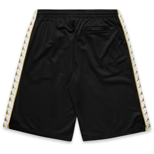 Pantaloni Corti Kappa Uomo 222 Banda Treadwellz Nero