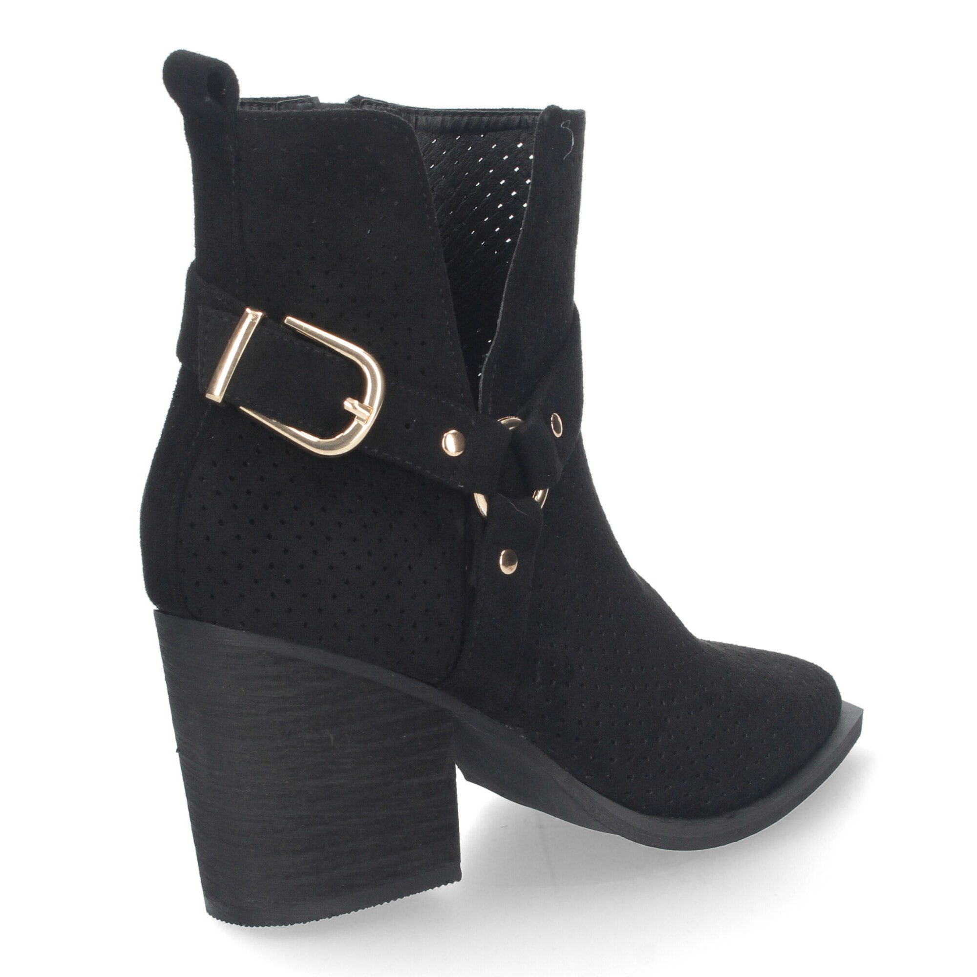 Botines de Mujer con Tacón Campero Elegantes