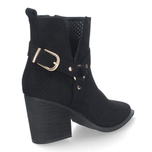 Botines de Mujer con Tacón Campero Elegantes