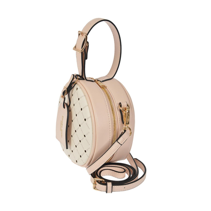 MINI BAG ROMEO GIGLI MILANO DONNA CON TRACOLLA BEIGE/CIPRIA