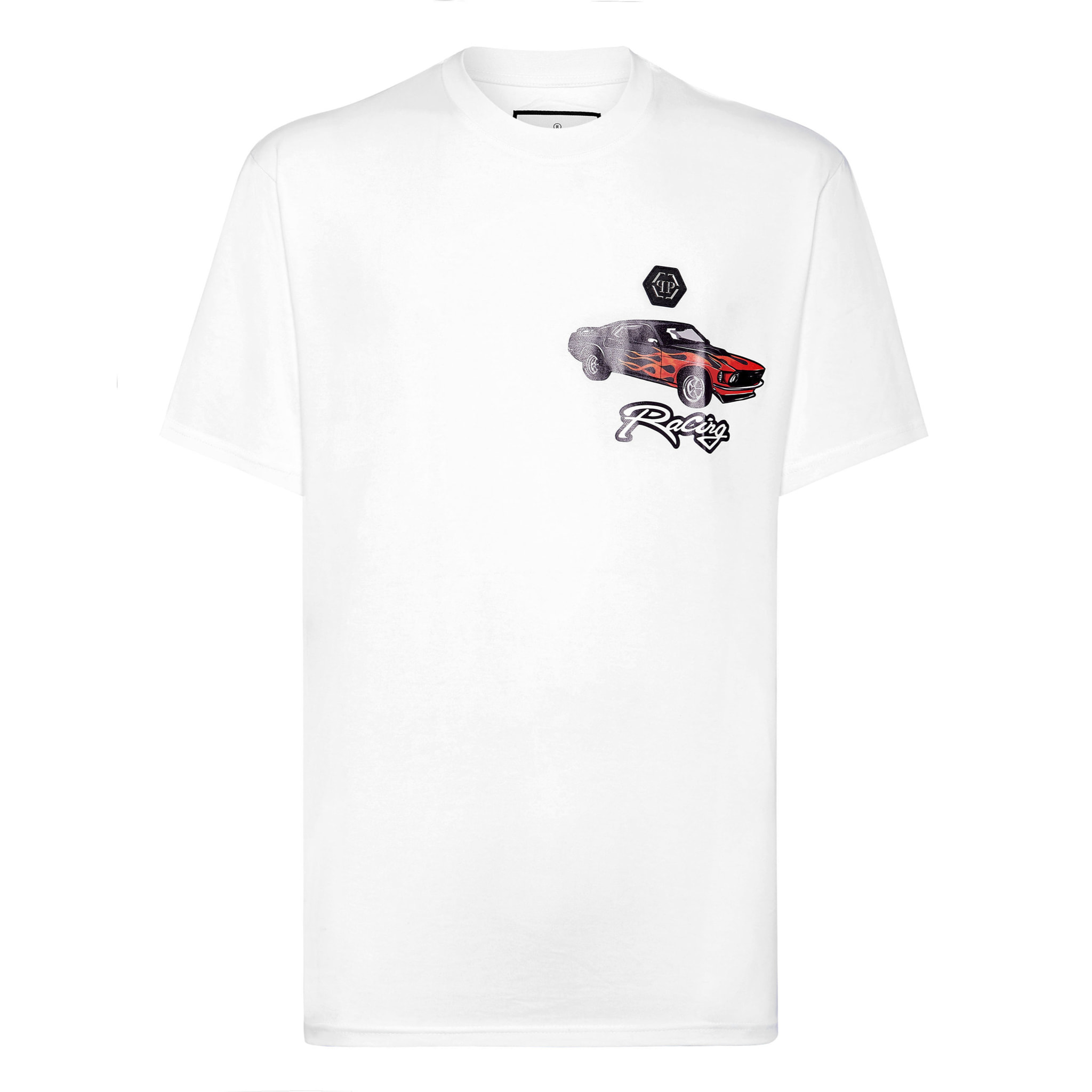 PHILIPP PLEIN Camiseta Cuello Redondo RACING