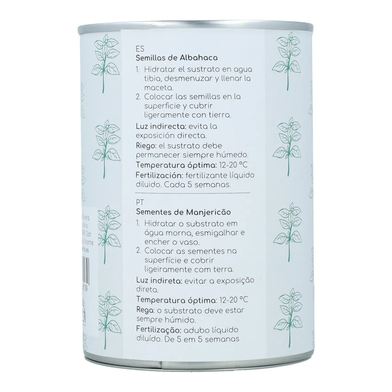 Kit de cultivo aromáticas Albahaca Planeta Huerto