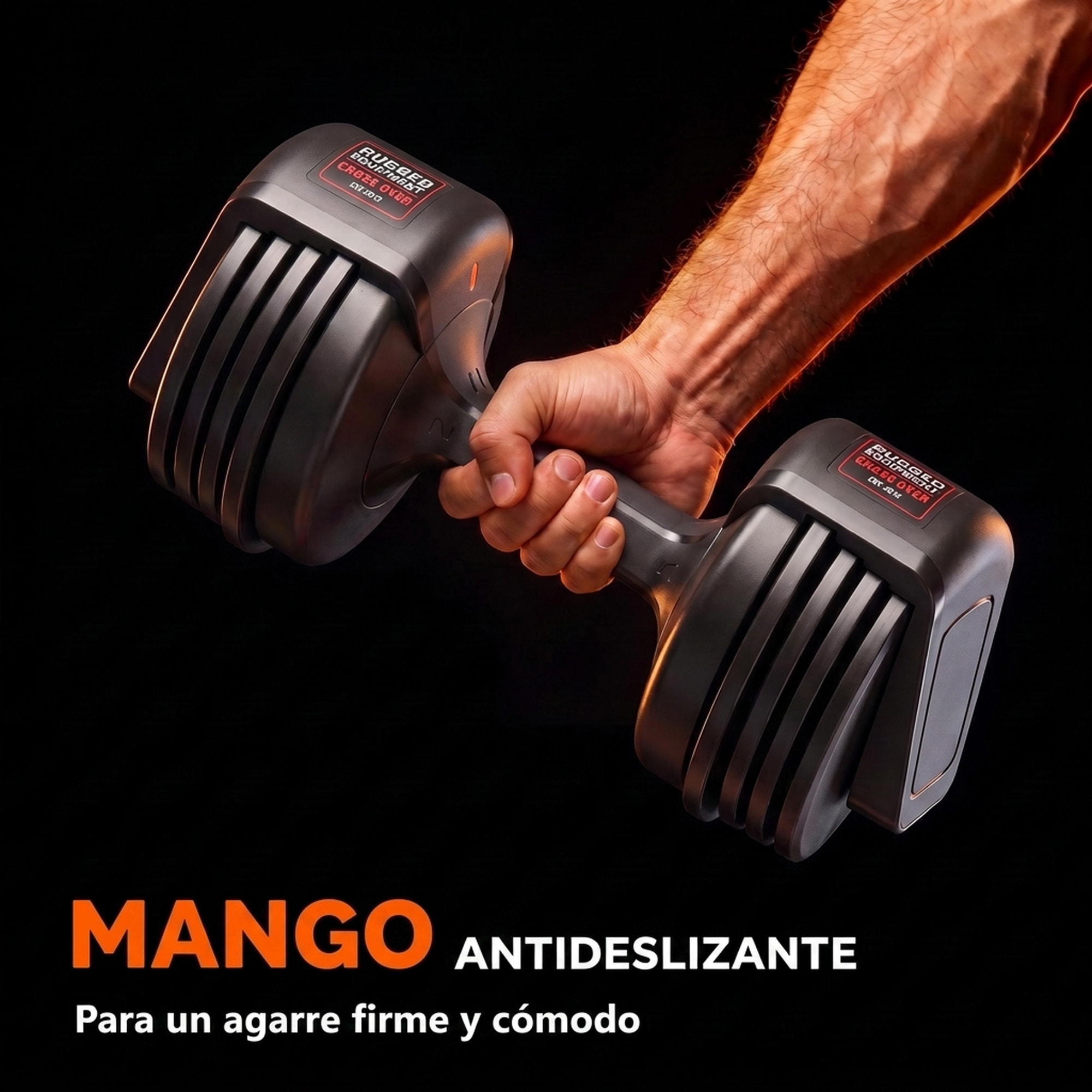SPORTNOW Mancuerna Ajustable 11 kg con 5 Niveles de Peso, Pesas y Mancuernas, Sistema de Ajuste Rápido, Bloqueo de Seguridad, Agarre Antideslizante y Base, para Entrenamiento en Casa, Gimnasio